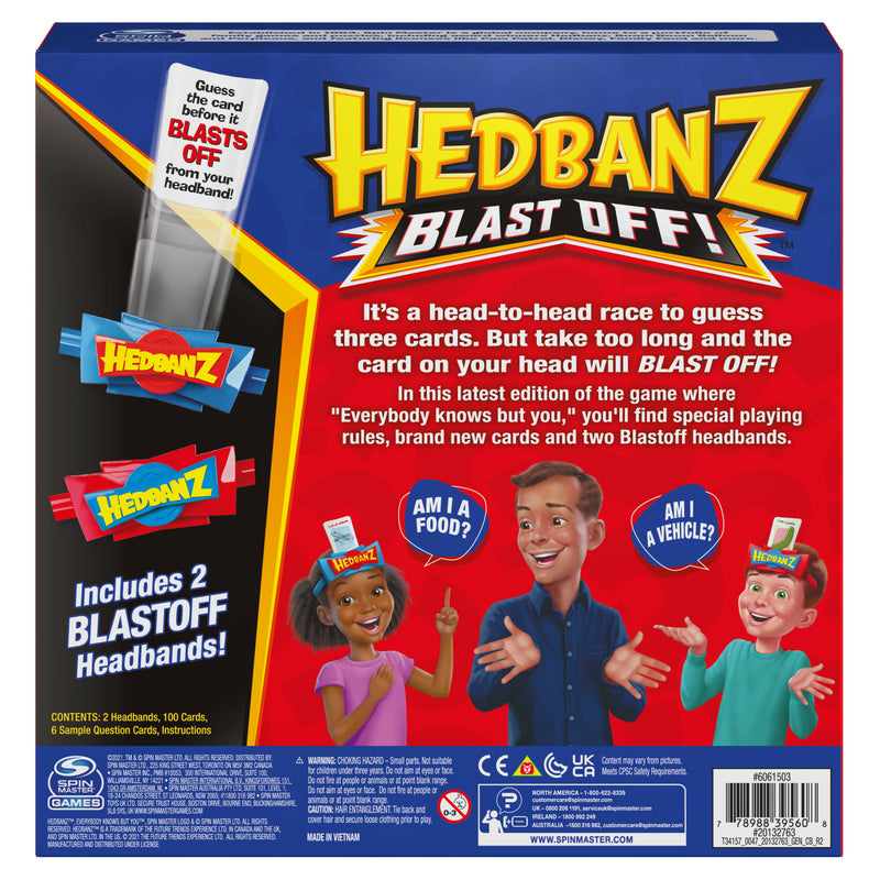 Hedbanz Blast Off Guessing Game
