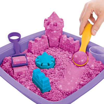 Kinetic Sand, Shimmer Sparkle Sandcastle Playset