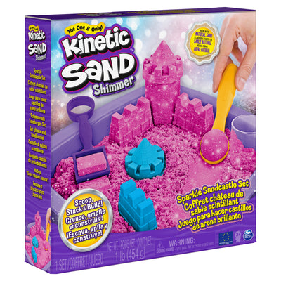 Kinetic Sand, Shimmer Sparkle Sandcastle Playset