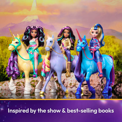 Unicorn Academy, 11-inch Leaf Unicorn Figure