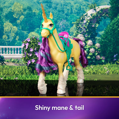 Unicorn Academy, 11-inch Leaf Unicorn Figure