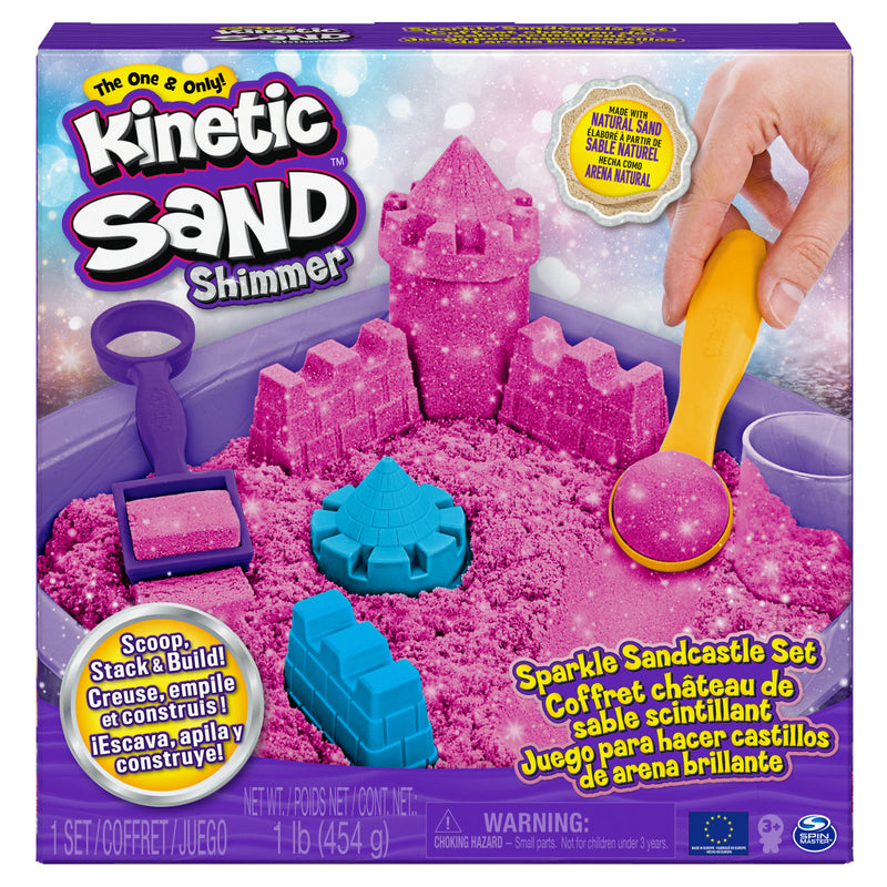 Kinetic Sand, Shimmer Sparkle Sandcastle Playset