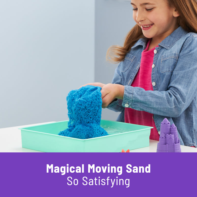 Kinetic Sand, 1lb Blue Sandbox Play Set