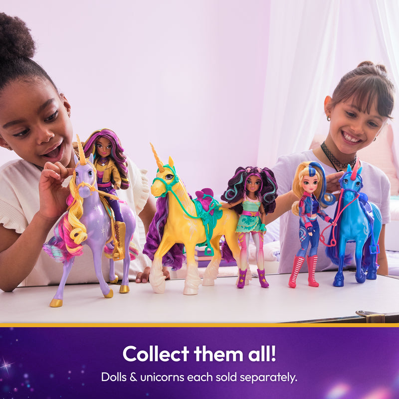 Unicorn Academy, 11-inch Leaf Unicorn Figure
