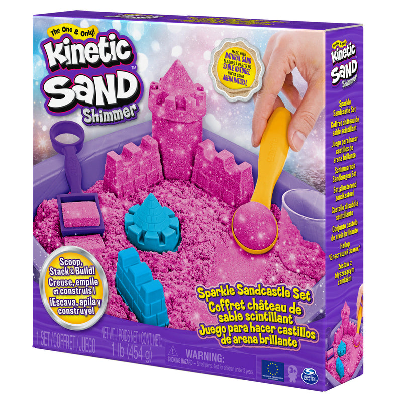 Kinetic Sand, Shimmer Sparkle Sandcastle Playset