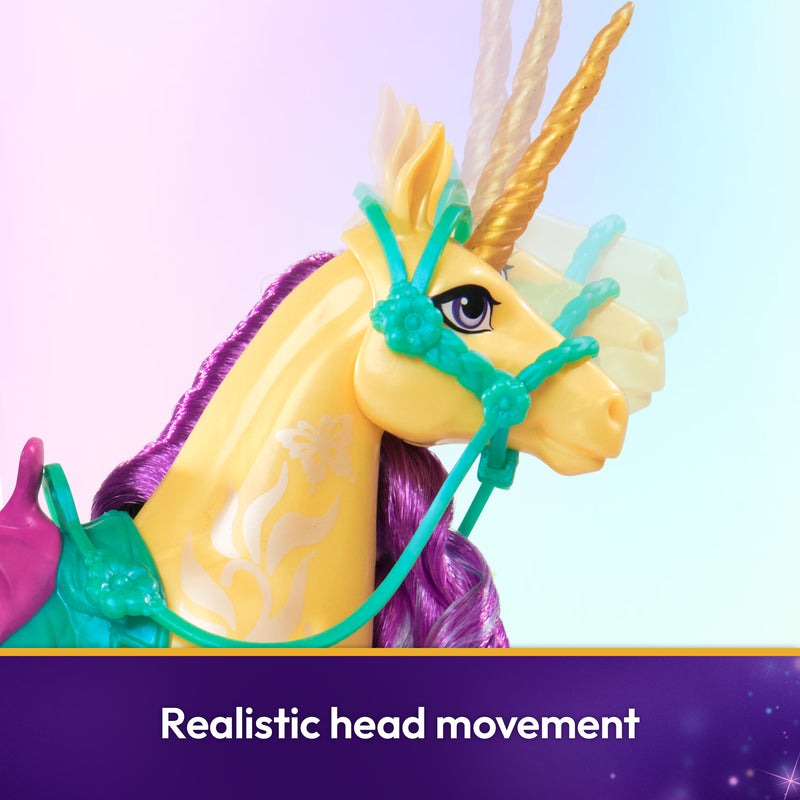 Unicorn Academy, 11-inch Leaf Unicorn Figure